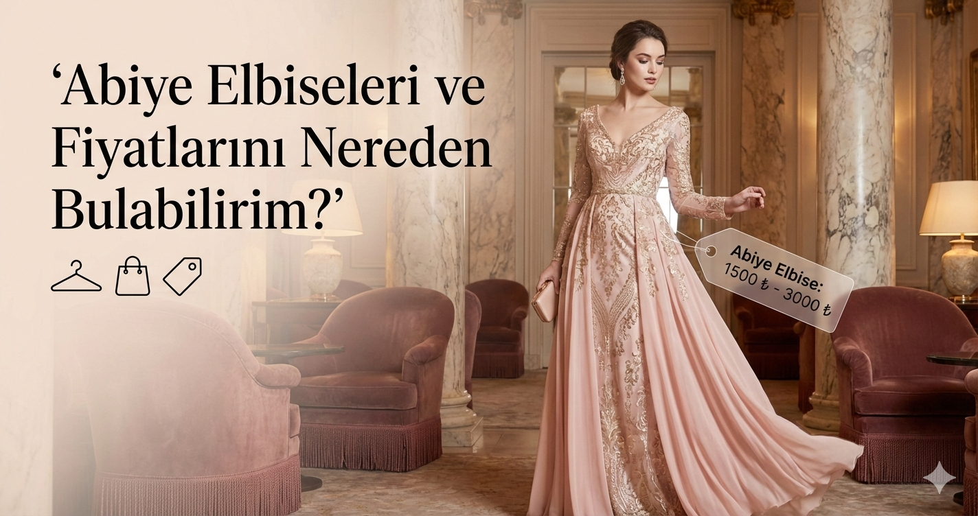 Abiye Elbise Modellerini ve Fiyatlarını Nereden Bulabilirim?